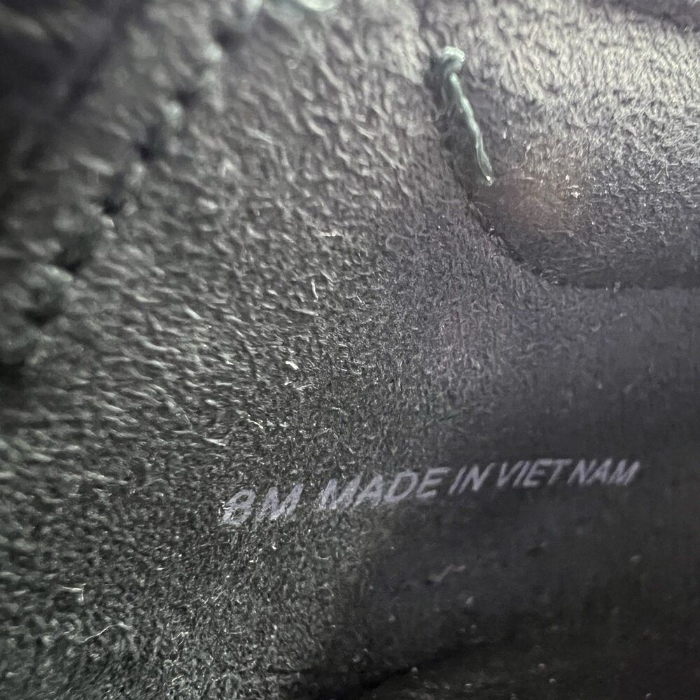 Everlane The Italian Leather Day Glove Flats Womens Size 8 Dark Green Shoes - Picture 11 of 14